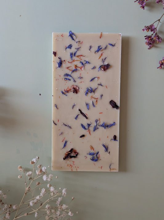 Tablette Blanc Amande & Fleurs séchées