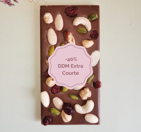 Imparfait - Tablette Mendiant Chocolat Amande