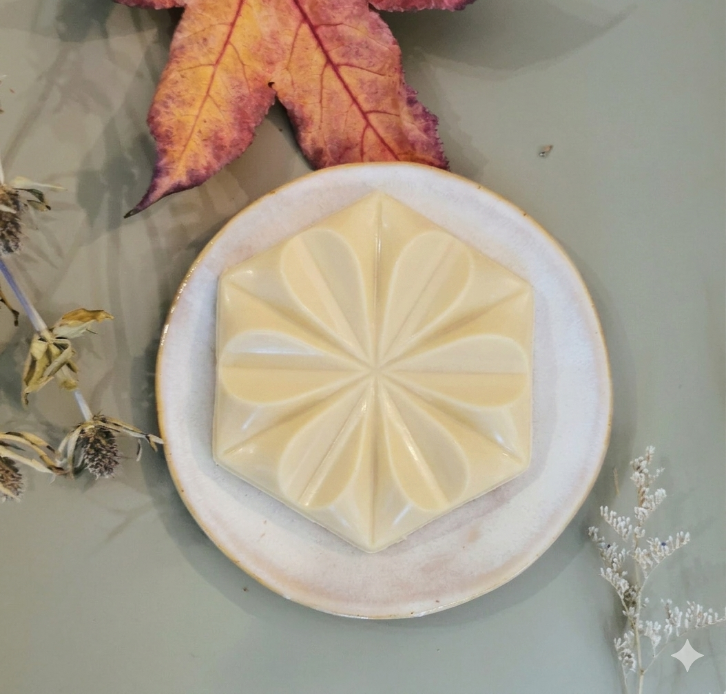 Tablette Hexagone Intérieur Praliné Croustillant