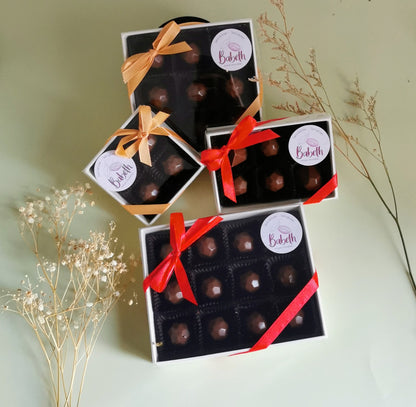 Coffret diamant praliné