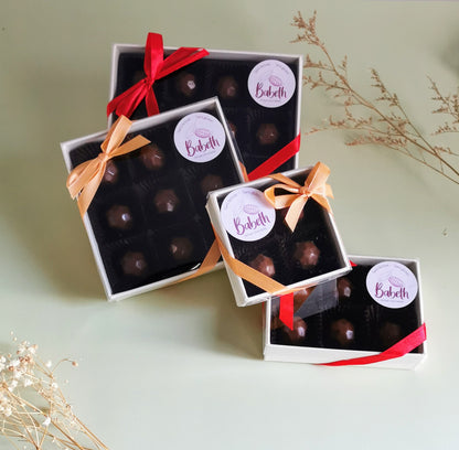 Coffret diamant praliné