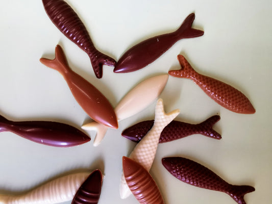 Assortiment de Poissons en Chocolat