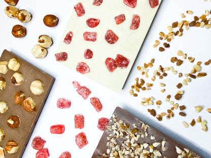 Tablette Chocolat Blanc et Fraise