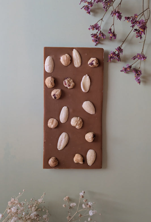 Tablette Chocolat Caramel Amande & Noisettes