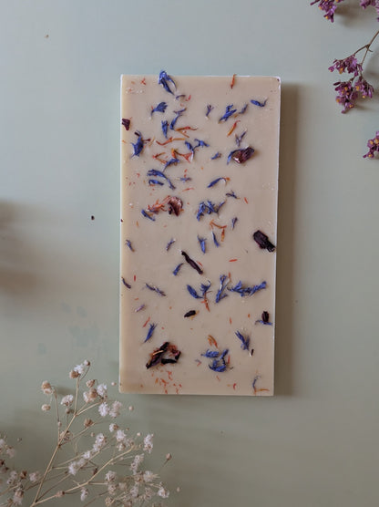 Tablette Blanc Amande & Fleurs séchées